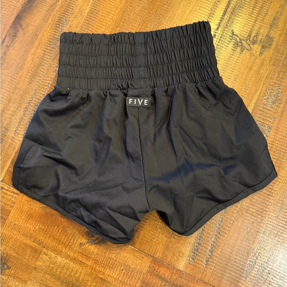 FIVE Kids Elastic Waist Black Shorts - Picture 1 of 3